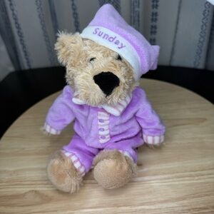 FAO Schwarz Sleepy Time Teddies "Sunday" plush bear.